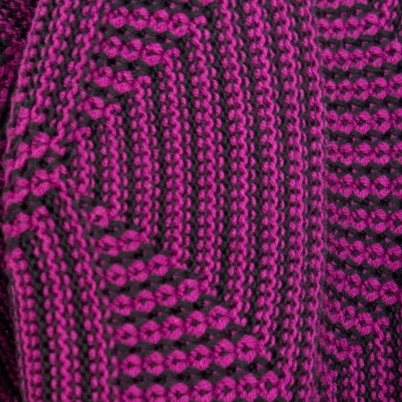 Textured All Season Knit Sweater Boatneck Quarter Sleeve High-Low Size Large - Picture 2 of 13